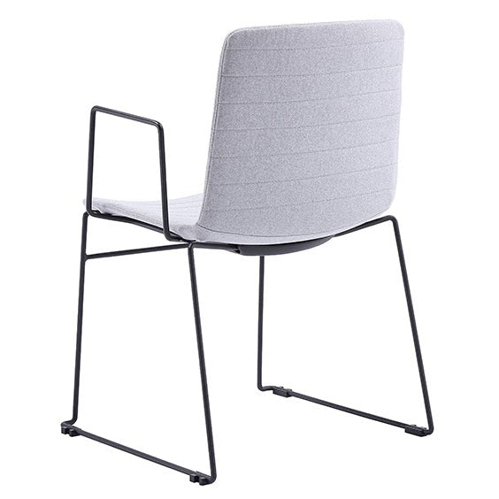 Mia Breakout Chair Black No Arms | Office Furniture Designs