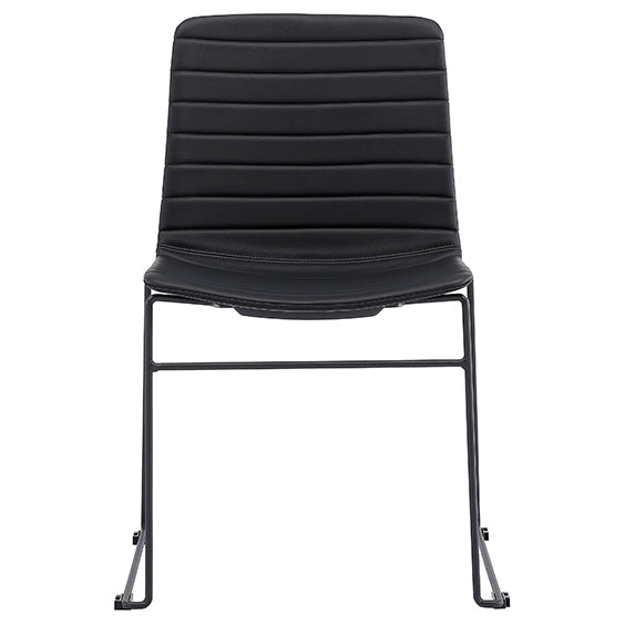 Mia Breakout Chair Black With Arms | Office Furniture Designs