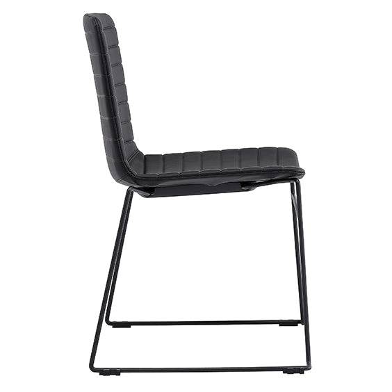 Mia Breakout Chair Black With Arms | Office Furniture Designs