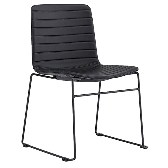 Mia Breakout Chair Black With Arms | Office Furniture Designs