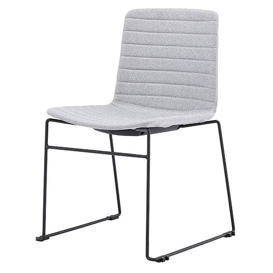 Mia Breakout Chair Grey No Arms | Office Furniture Designs