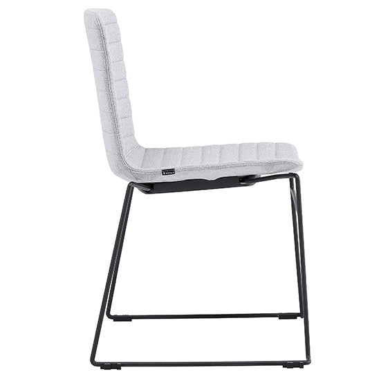 Mia Breakout Chair Grey With Arms | Office Furniture Designs