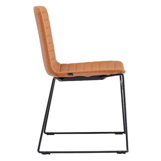 Mia Breakout Chair Terracotta With Arms | Office Furniture Designs