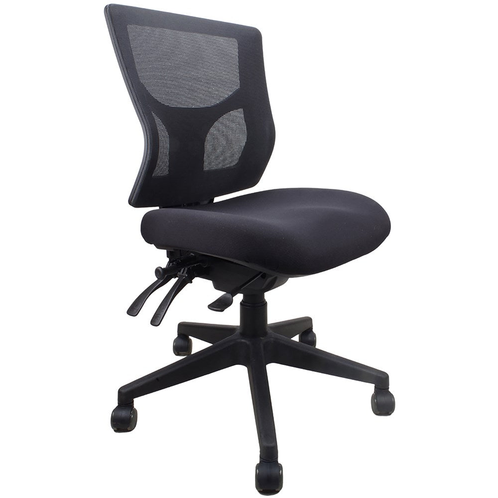Milan Operator Chair Mesh Back Black Chair Black | Office Furniture Designs