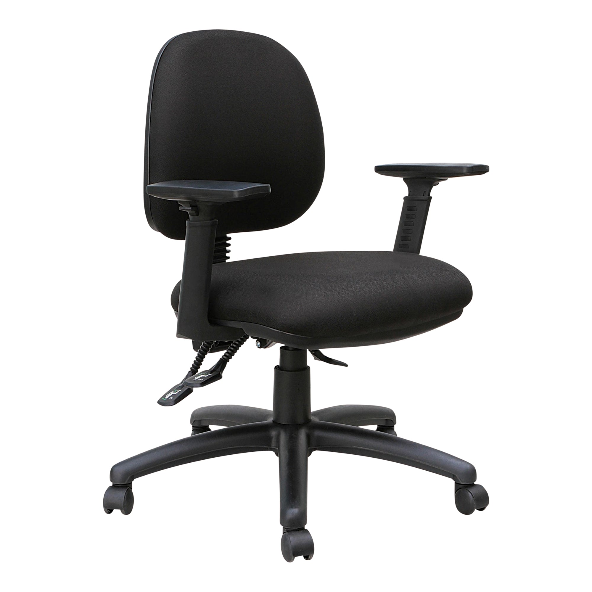 Mondo Java Chair Mid Back With Arms | Office Furniture Designs