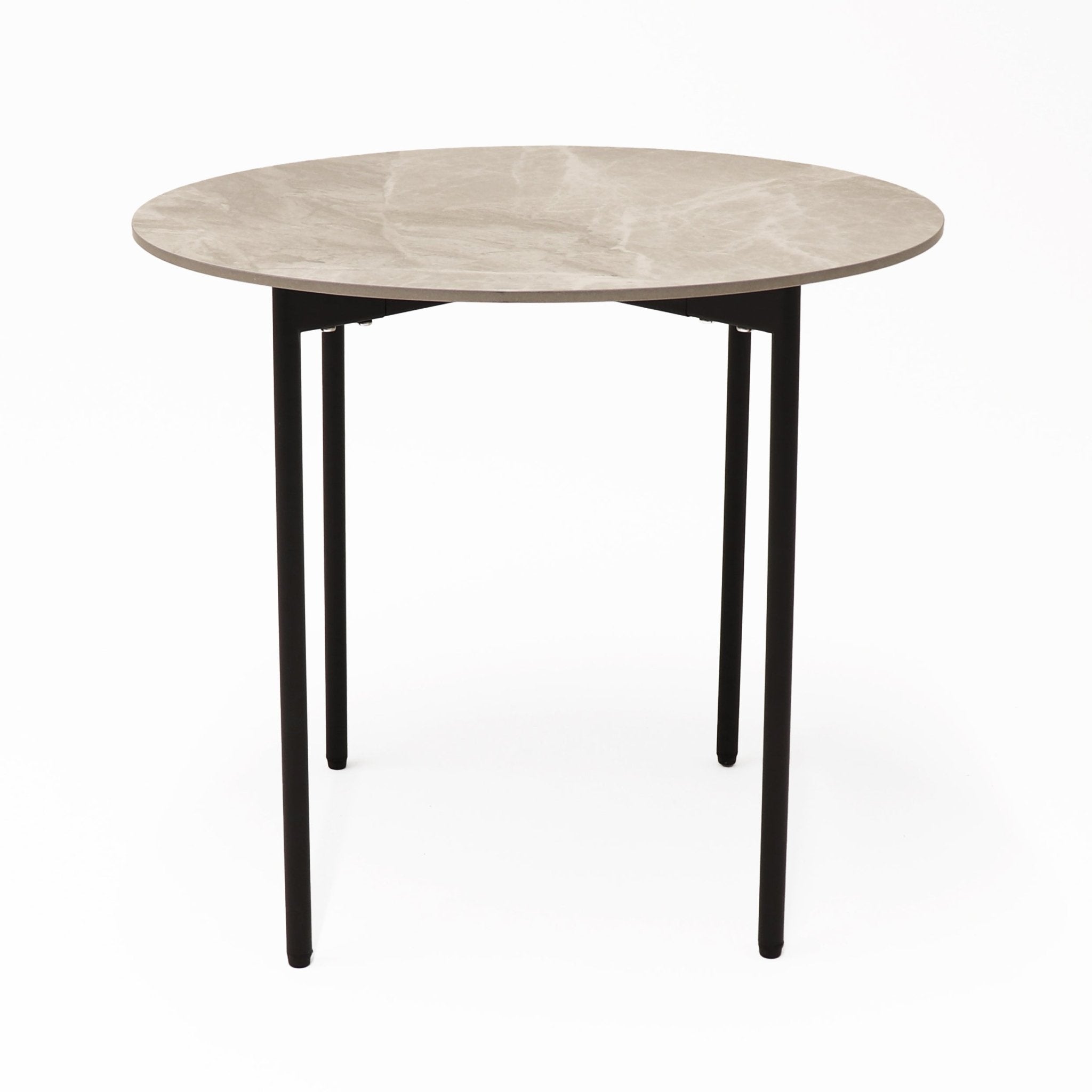 Nido Stone Round Table Side Table | Office Furniture Designs