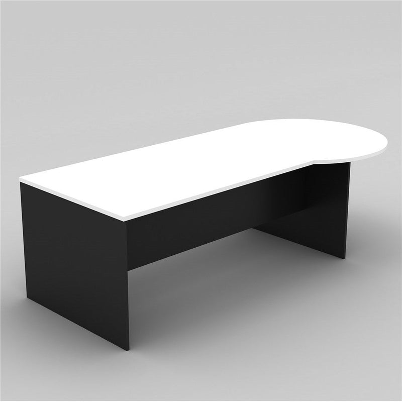 OM P Shape Desk 2100W x 900/1050D x 720mmH | Office Furniture Designs