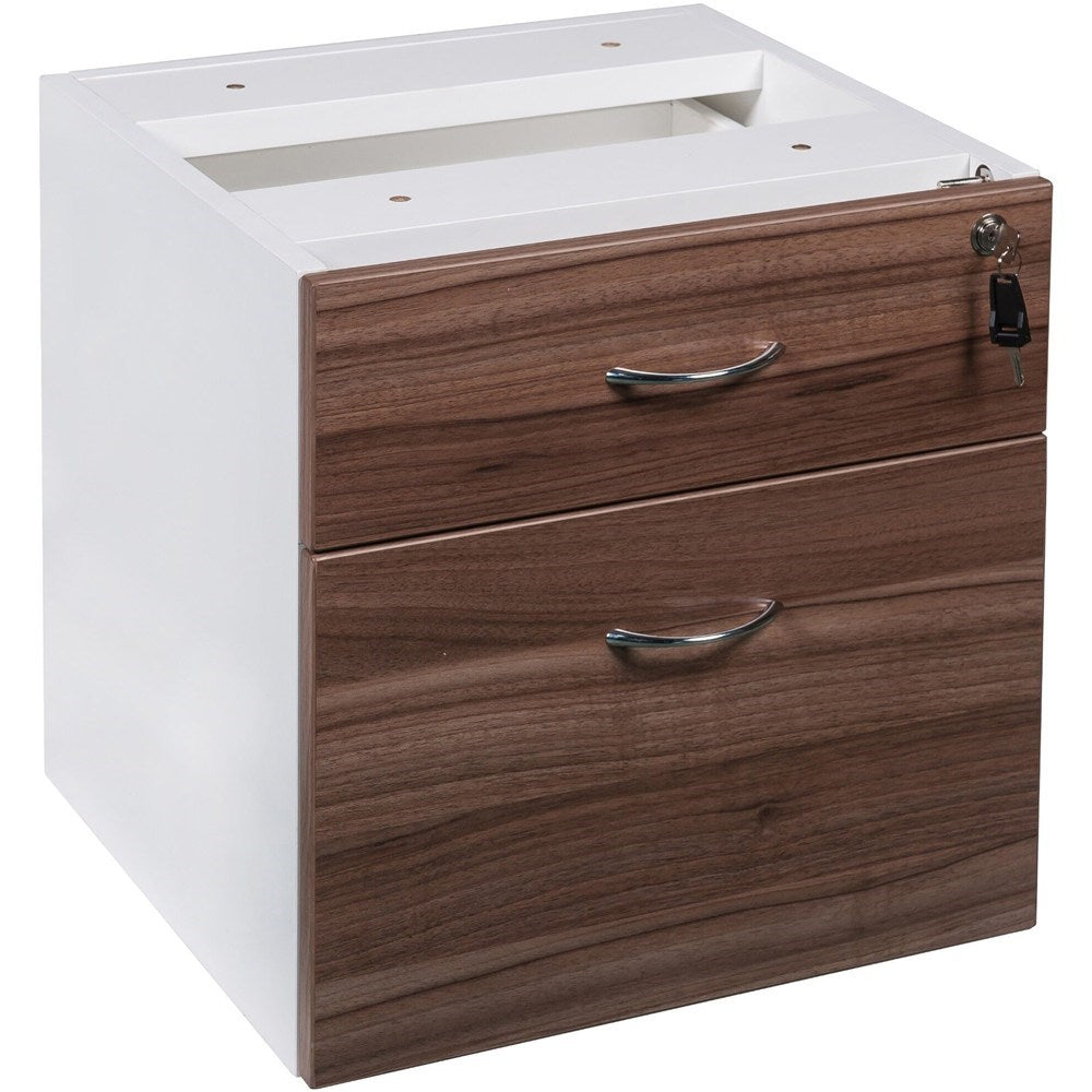 OM Premier Fixed Pedestal 464W x 400D x 450mmH 464W x 400D x 450H 1 Drawer 1 File Casnan & White | Office Furniture Designs