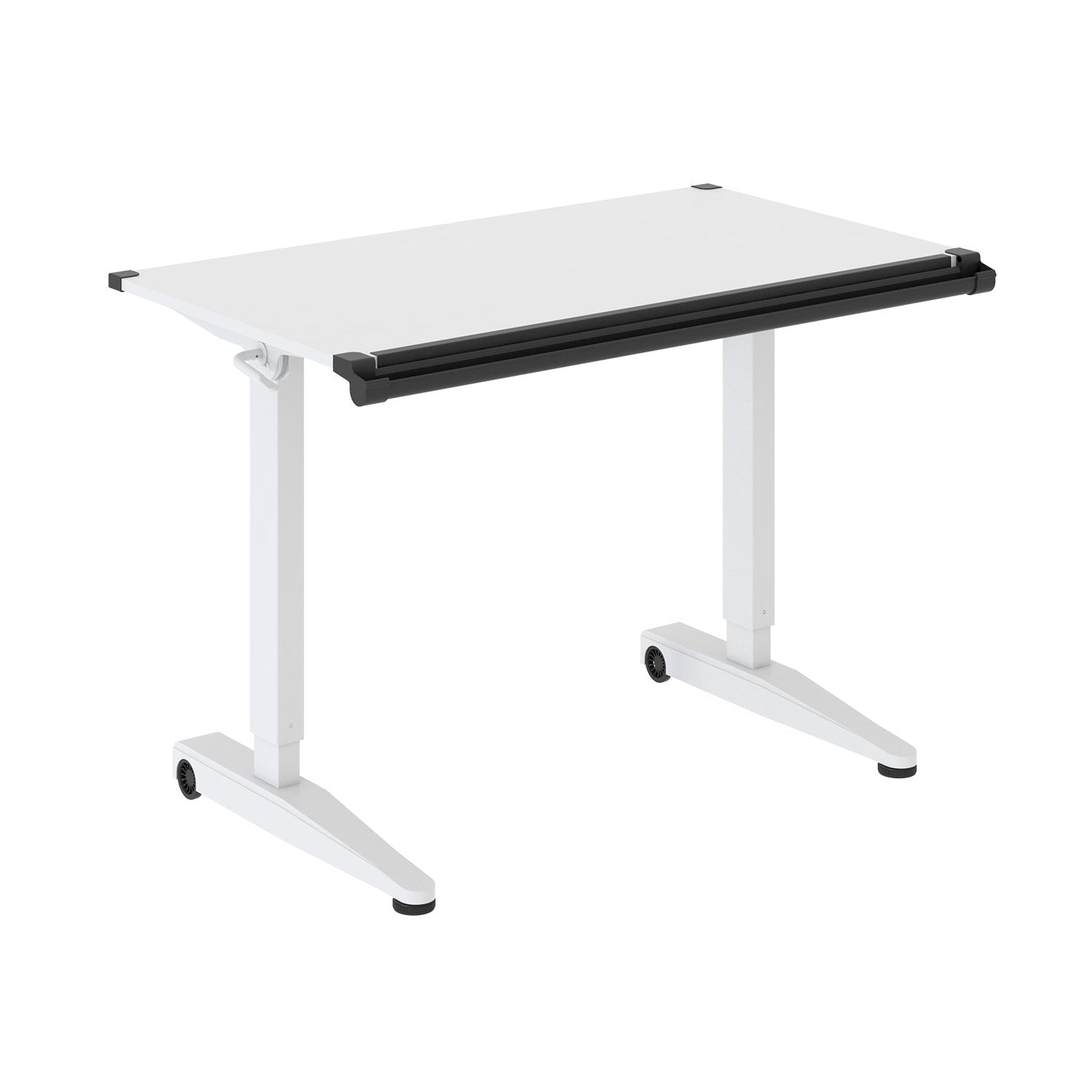 Pneumatic Height Adjustable Flip Drawing Table | Office Furniture Designs