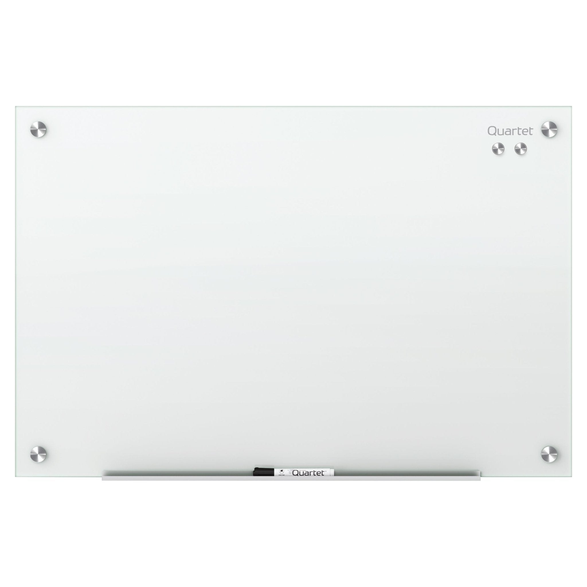 Quartet Glass Board Infinity White 915x1200mm - Office Furniture Designs
