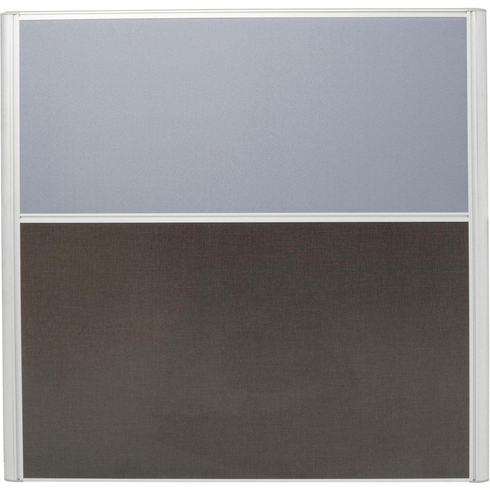 Rapid Screen Screen Grey & Ironstone 1200W x 30D x 1650H | Office Furniture Designs