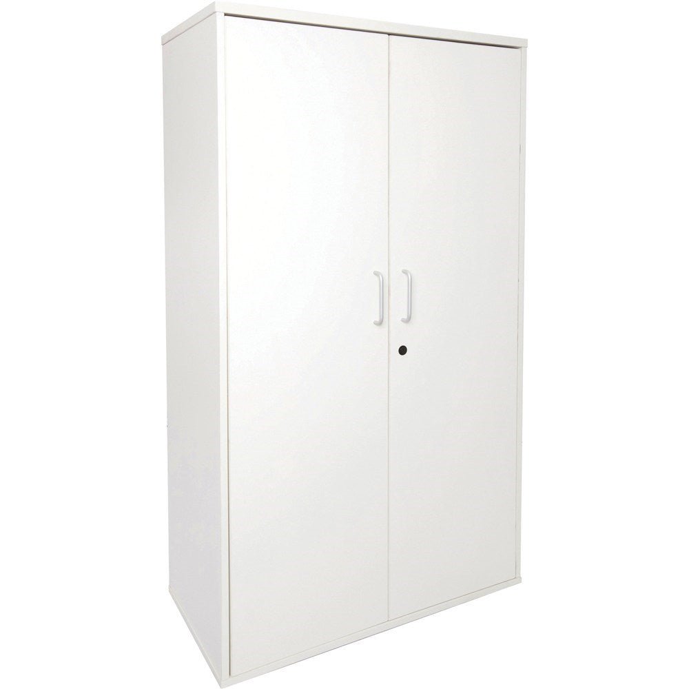Rapid Span Cupboard 900W x 450D x 1800mmH 900W x 450D x 1800H White | Office Furniture Designs
