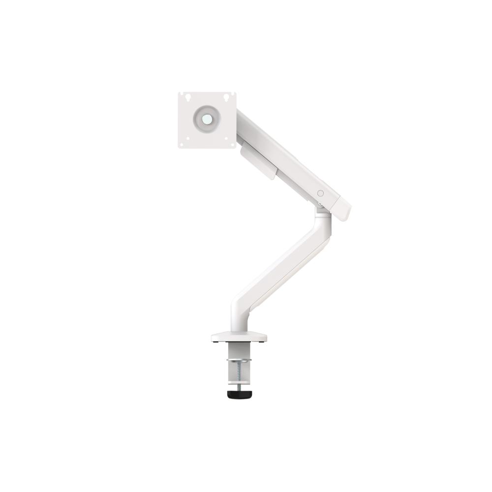 Rapidline Linea Single Monitor Arm White | Office Furniture Designs
