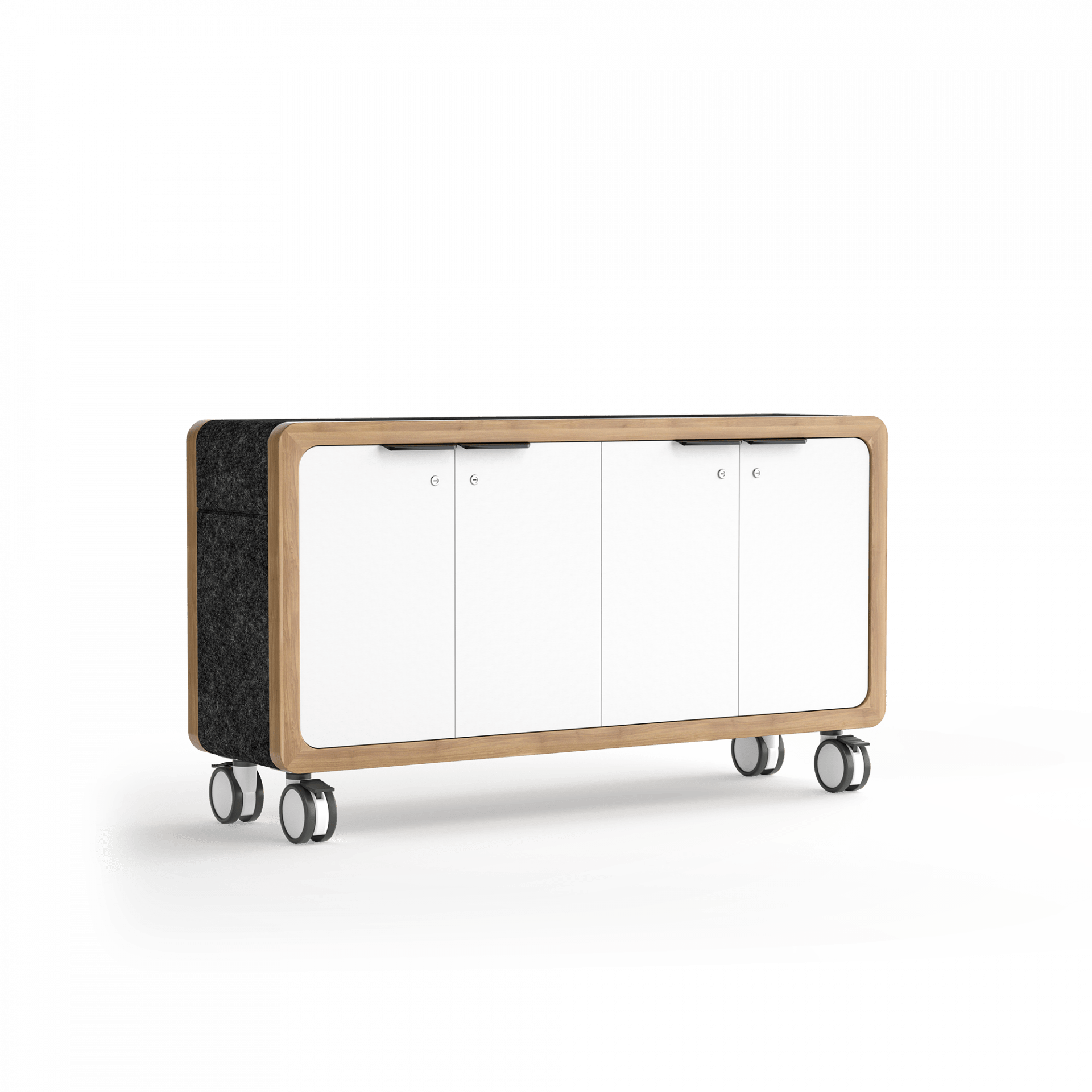 Rover Mobile Credenza Double | Office Furniture Designs