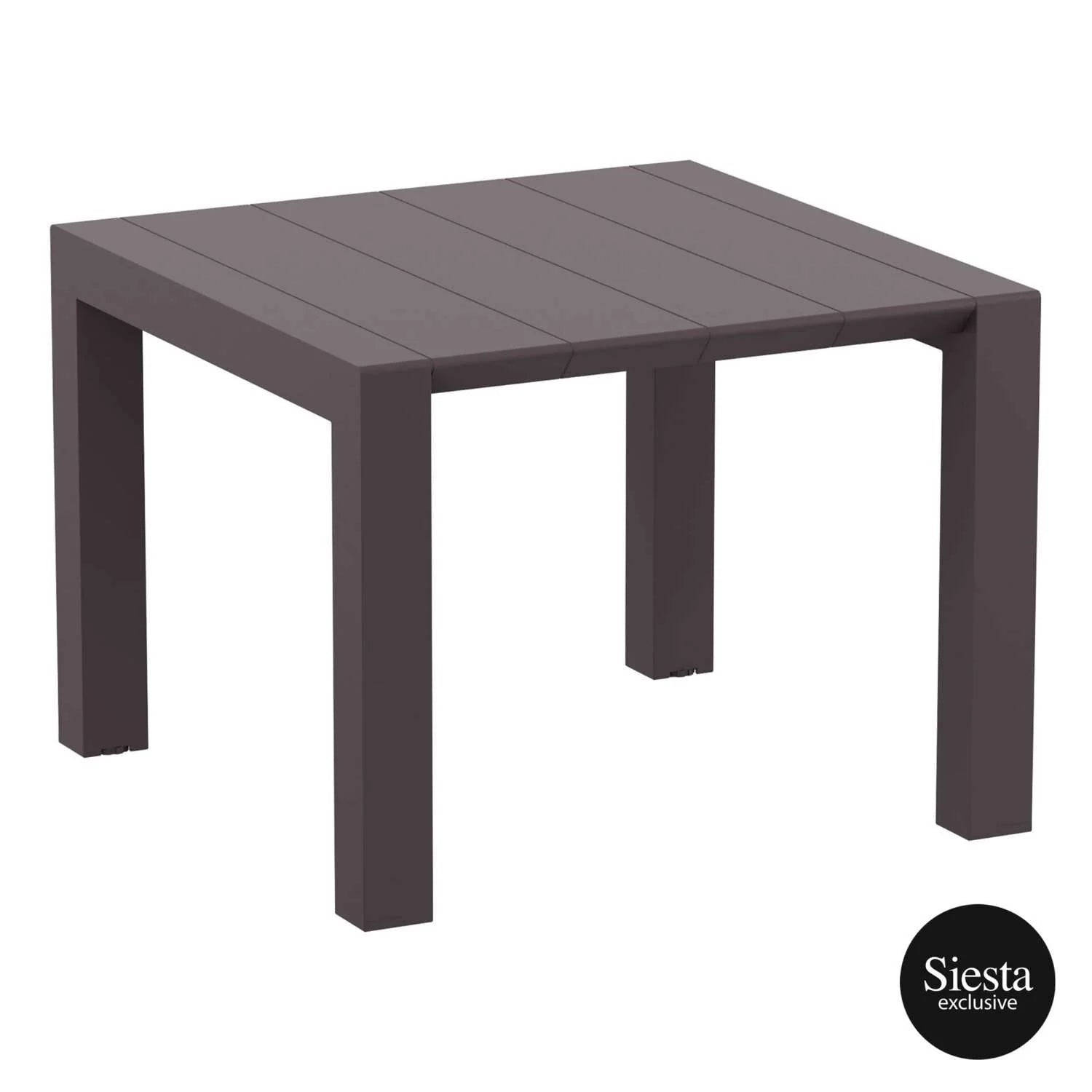 Siesta 3 Seat Patio Rattan Set with Aruba Arm Chairs Chocolate | Office Furniture Designs