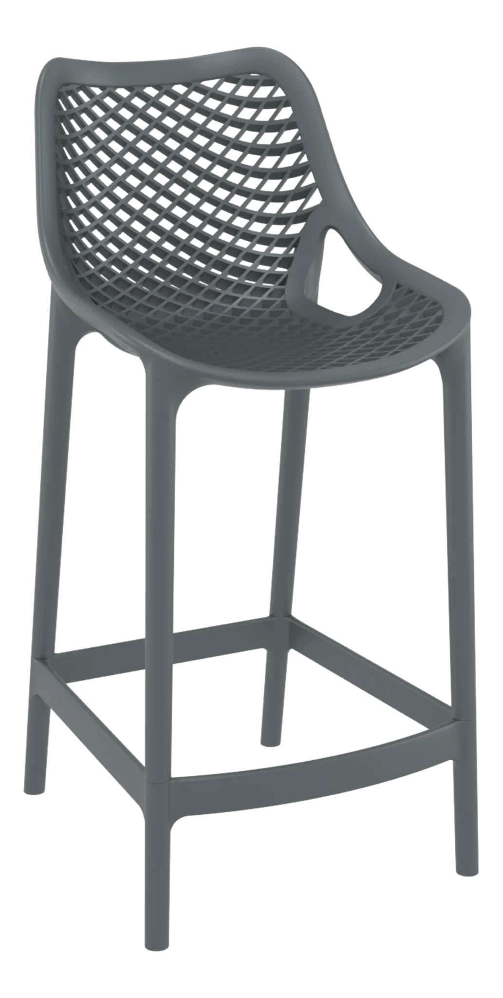 Siesta Air Barstool 65cm - Counter Height Anthracite | Office Furniture Designs