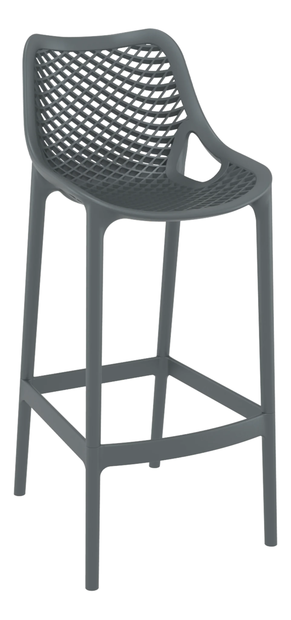 Siesta Air Barstool 75cm - Bar Height Anthracite | Office Furniture Designs
