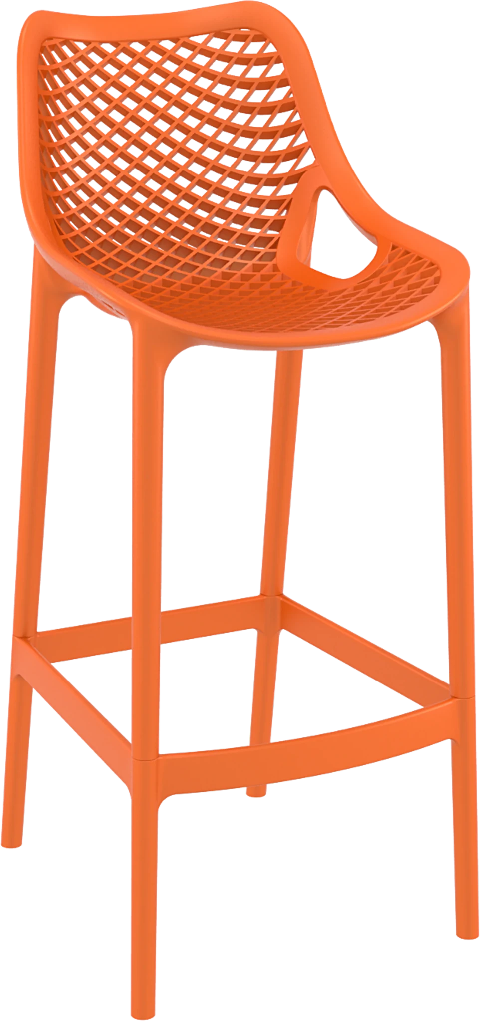 Siesta Air Barstool 75cm - Bar Height Orange | Office Furniture Designs