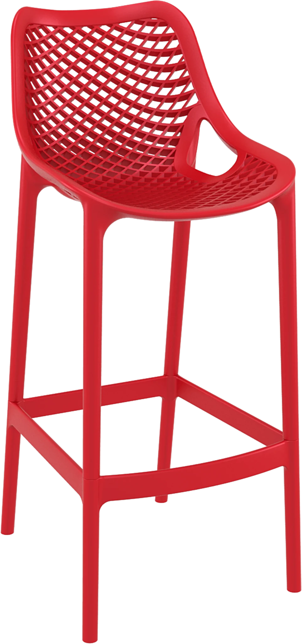 Siesta Air Barstool 75cm - Bar Height Red | Office Furniture Designs