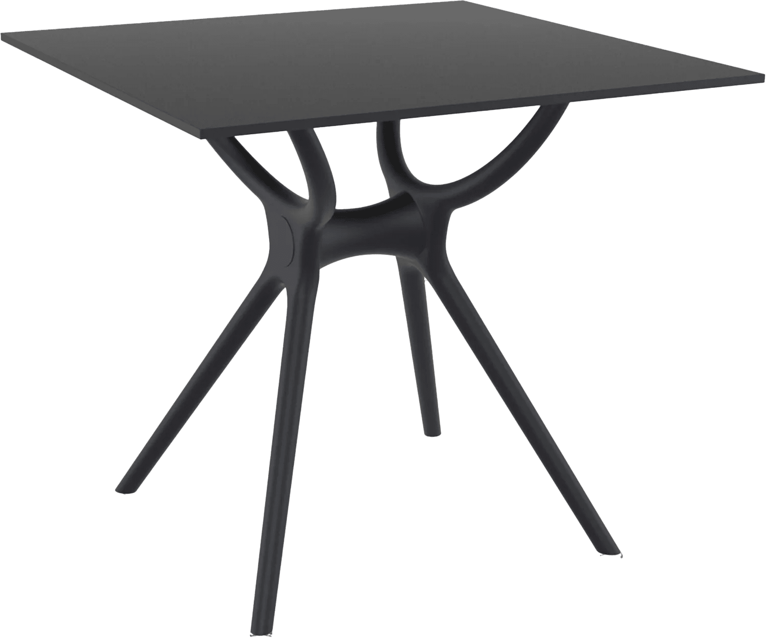 Siesta Air Table 80 Black | Office Furniture Designs
