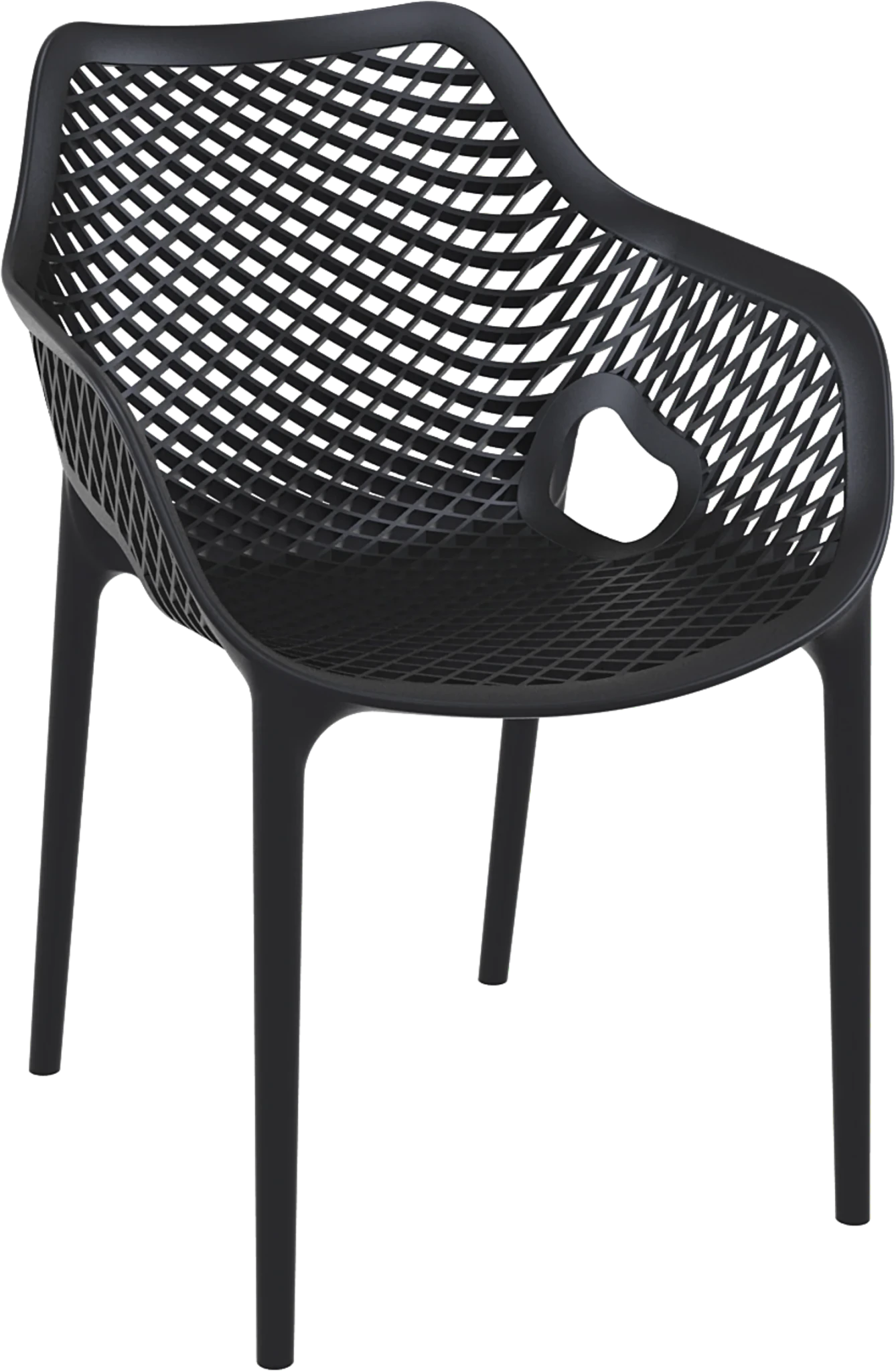 Siesta Air XL Armchair Black | Office Furniture Designs