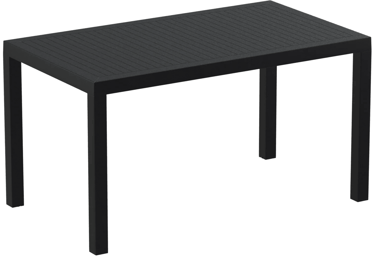 Siesta Ares Table 140 Black | Office Furniture Designs