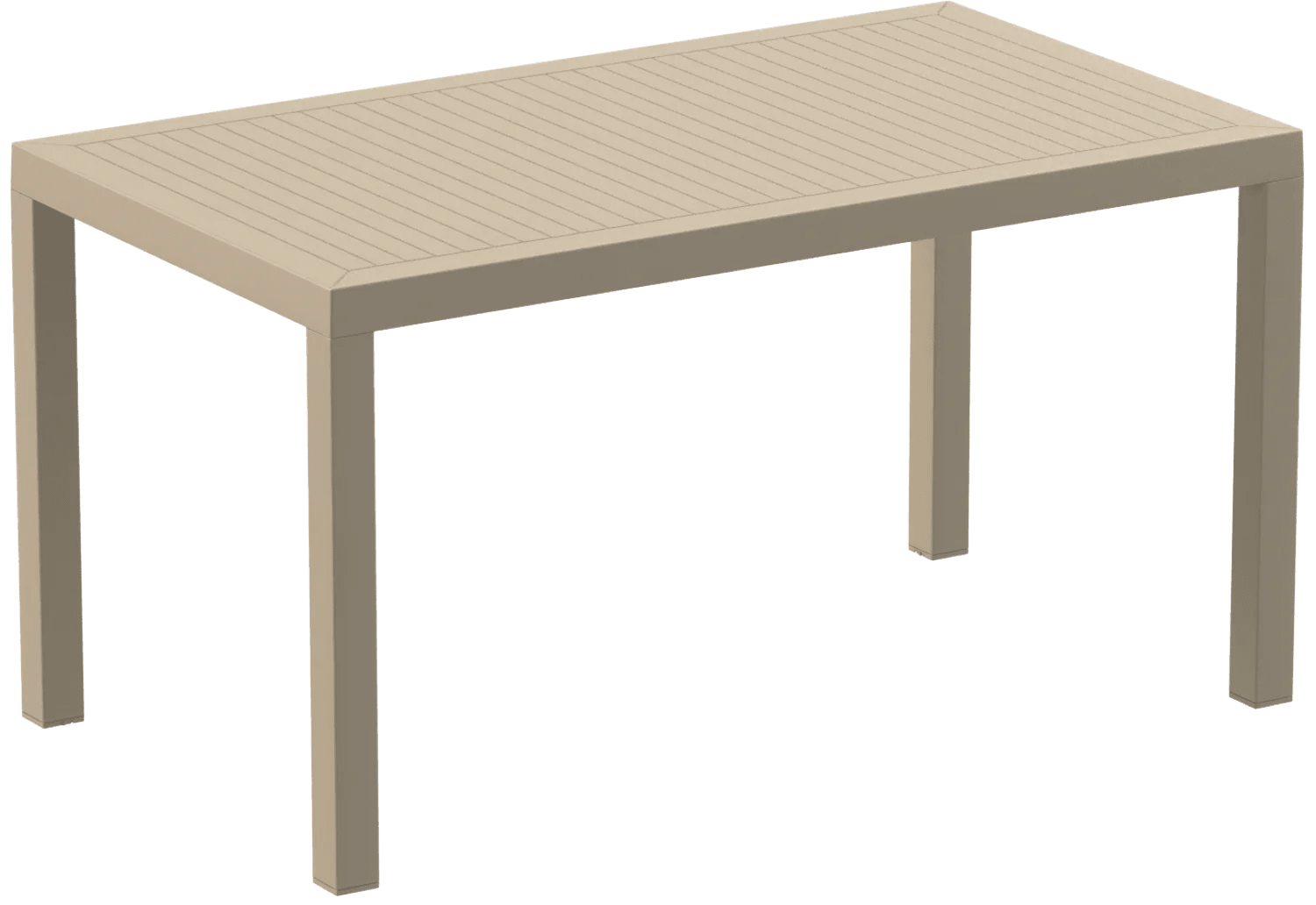 Siesta Ares Table 140 Taupe | Office Furniture Designs