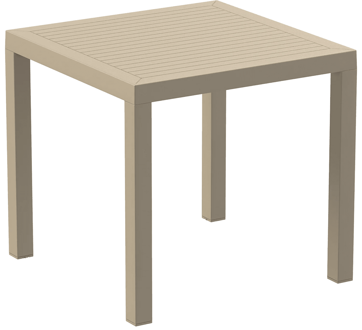 Siesta Ares Table 80 Taupe | Office Furniture Designs