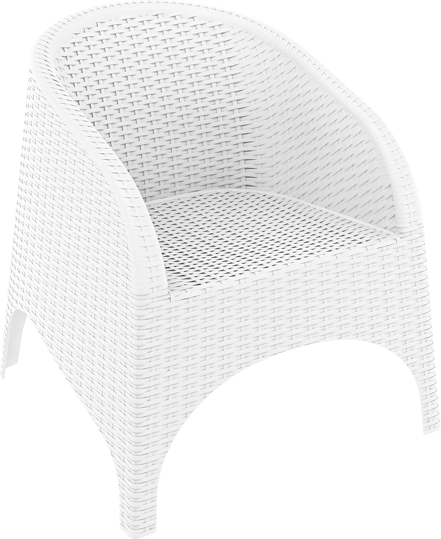 Siesta Aruba Tub Chair White None | Office Furniture Designs