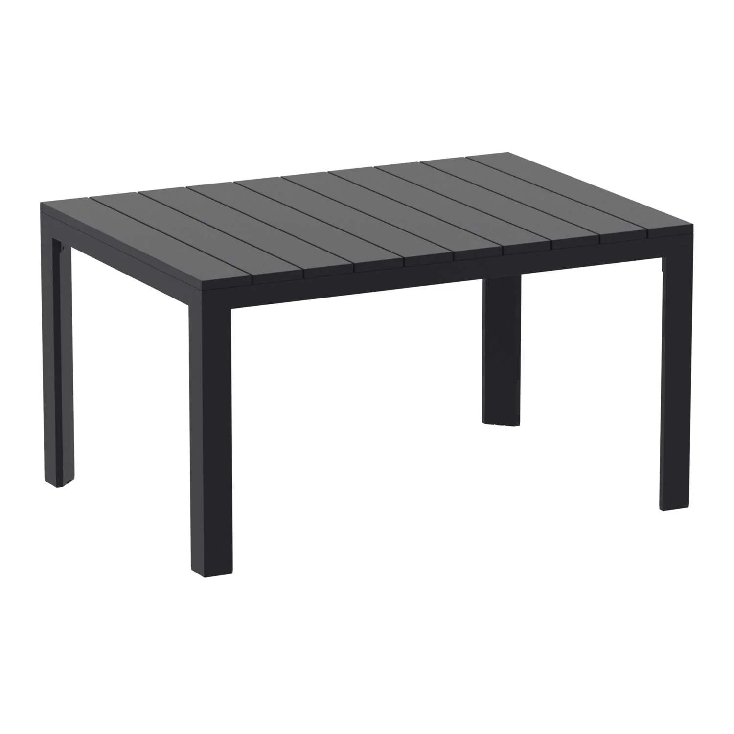 Siesta Atlantic Table 140/210cm Black | Office Furniture Designs