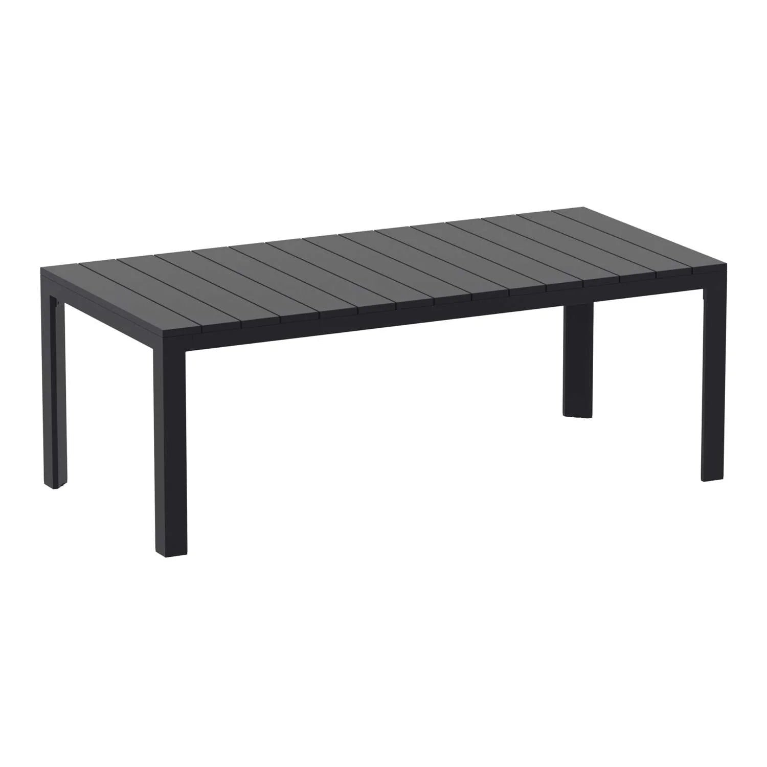 Siesta Atlantic Table 210/280cm Black | Office Furniture Designs