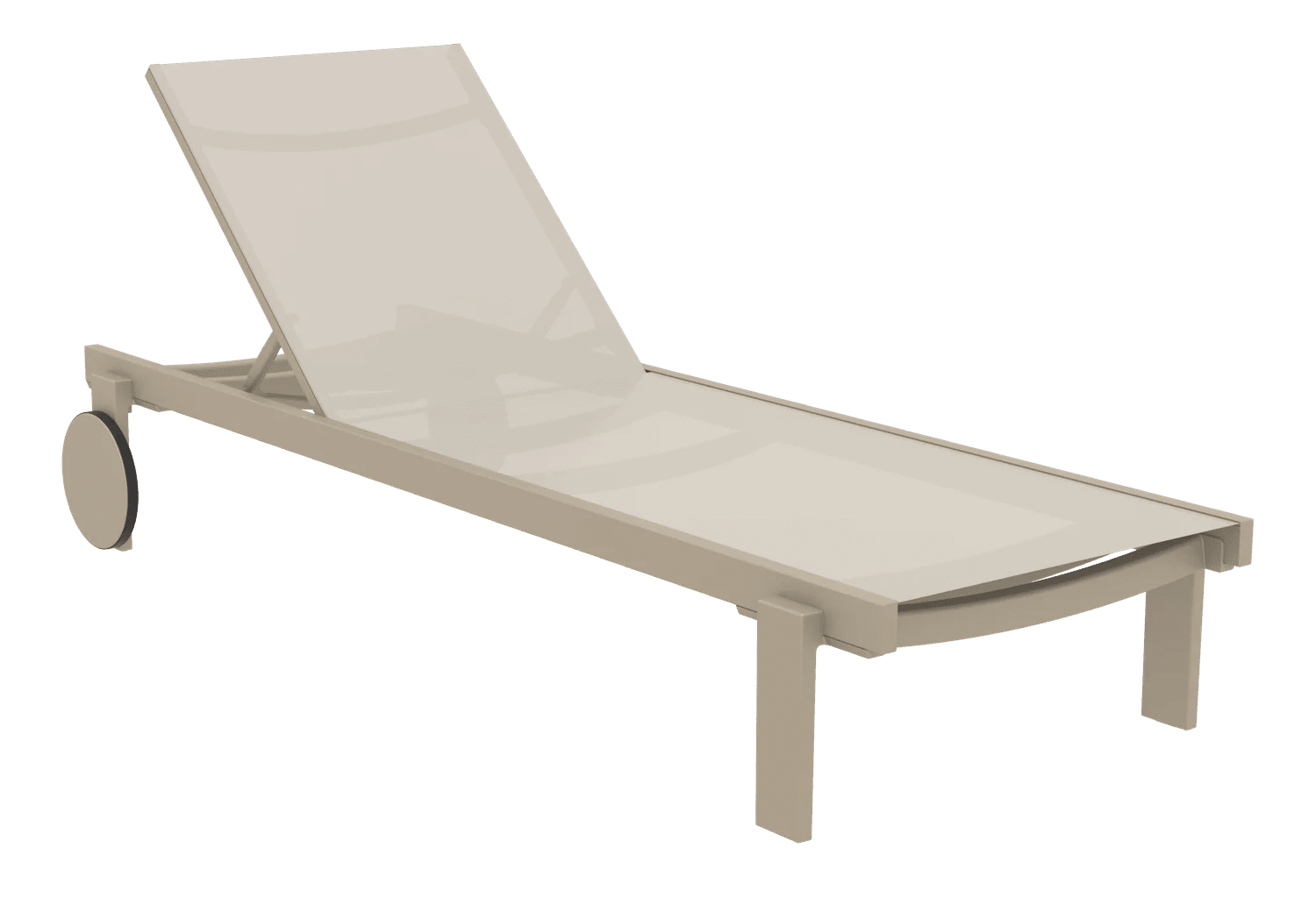 Siesta Casablanca Sun Lounger Taupe | Office Furniture Designs