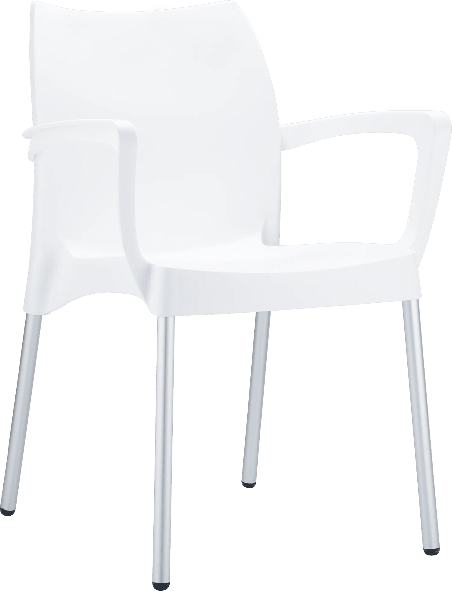 Siesta Dolce Armchair White | Office Furniture Designs