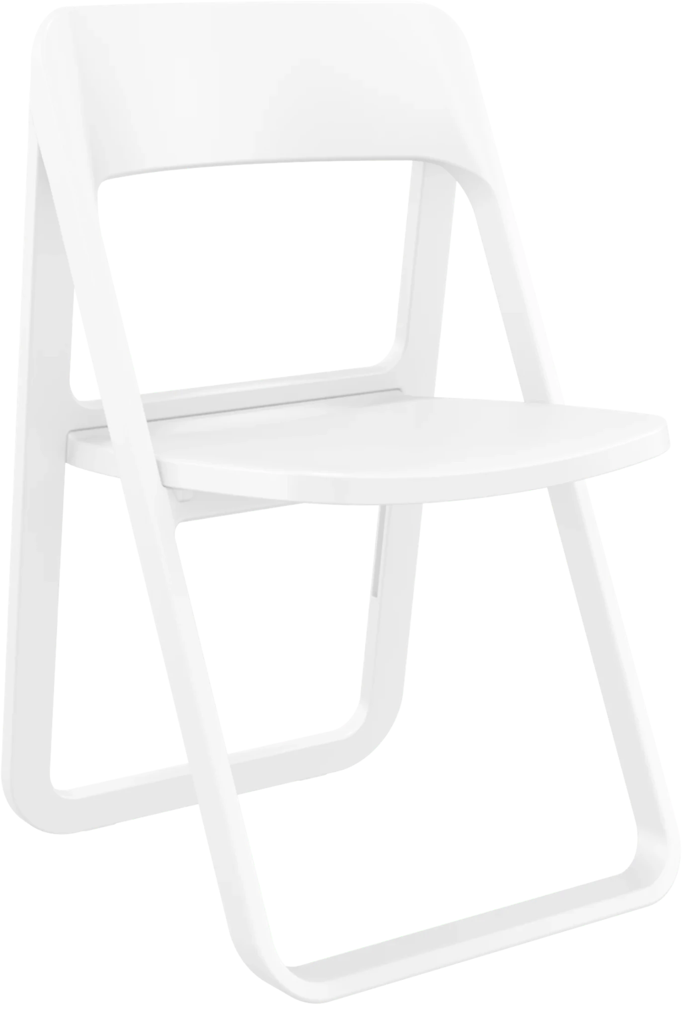 Siesta Dream Folding Chair White | Office Furniture Designs