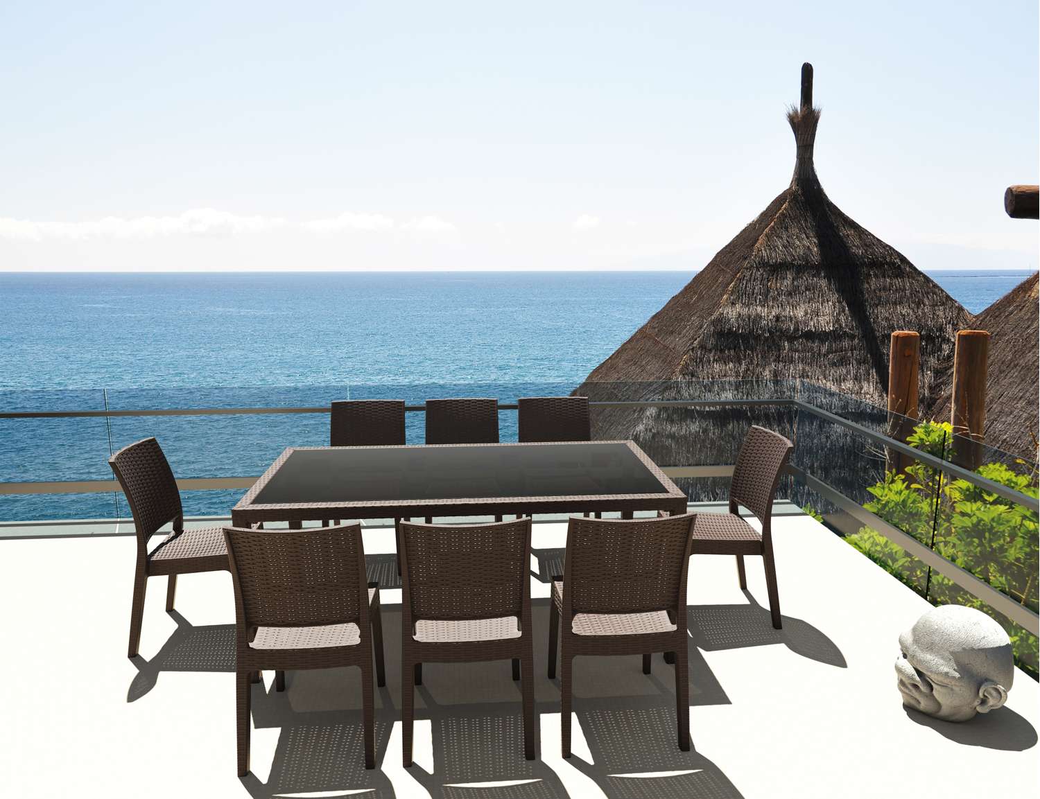 Siesta Florida Chair Chocolate | Office Furniture Designs