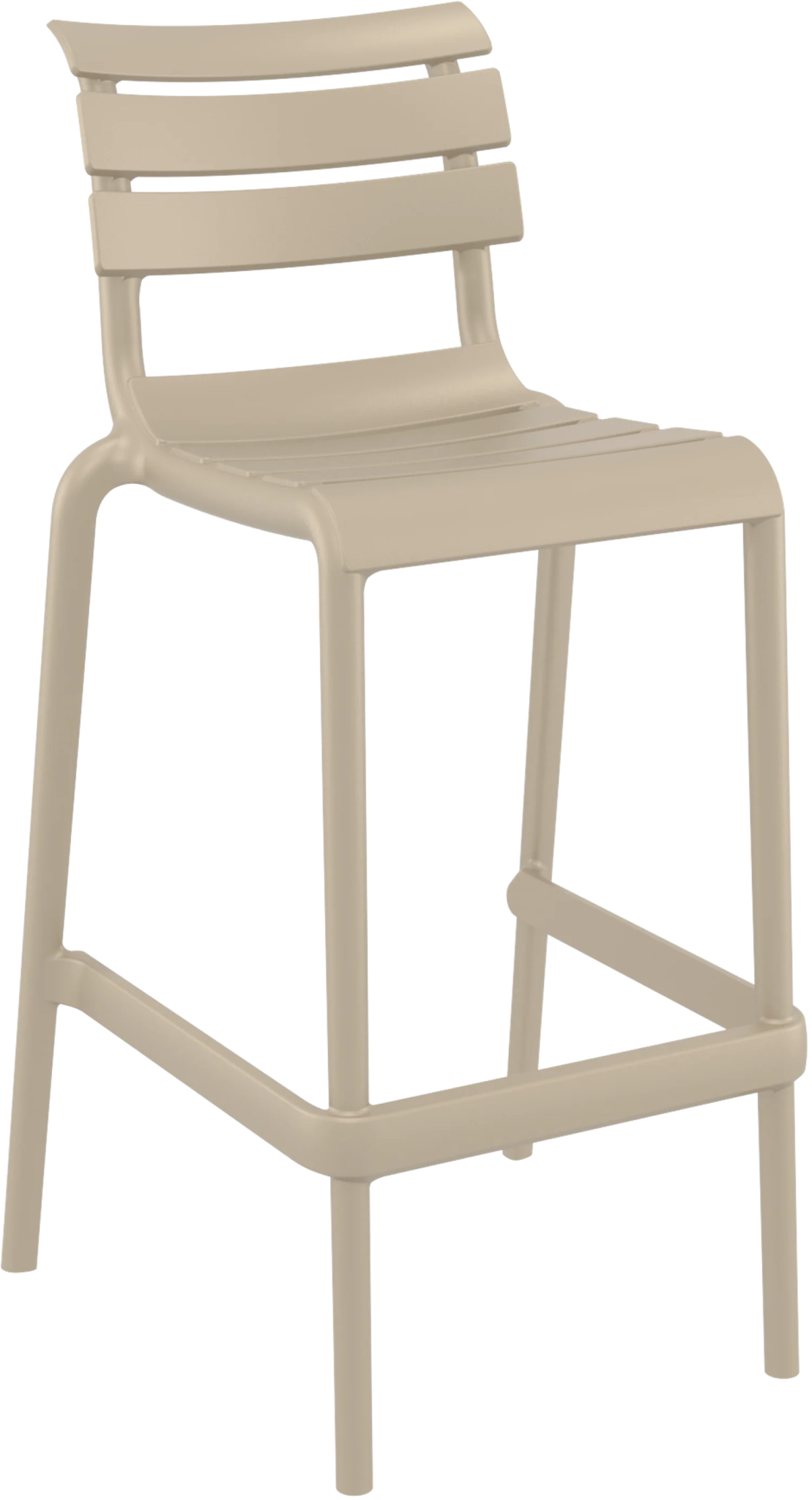 Siesta Helen Barstool 75cm Taupe | Office Furniture Designs