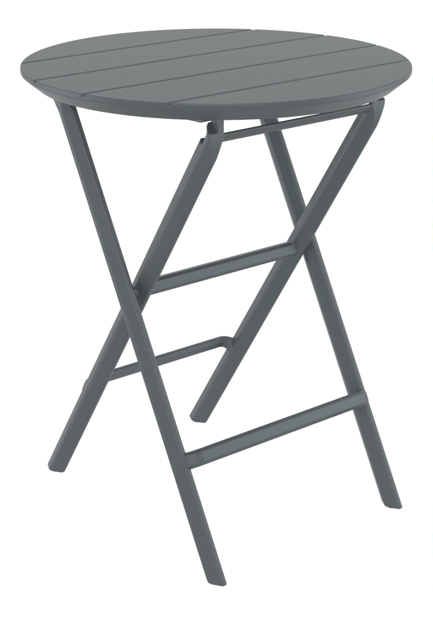 Siesta Helen Folding Table Round Dark Grey | Office Furniture Designs