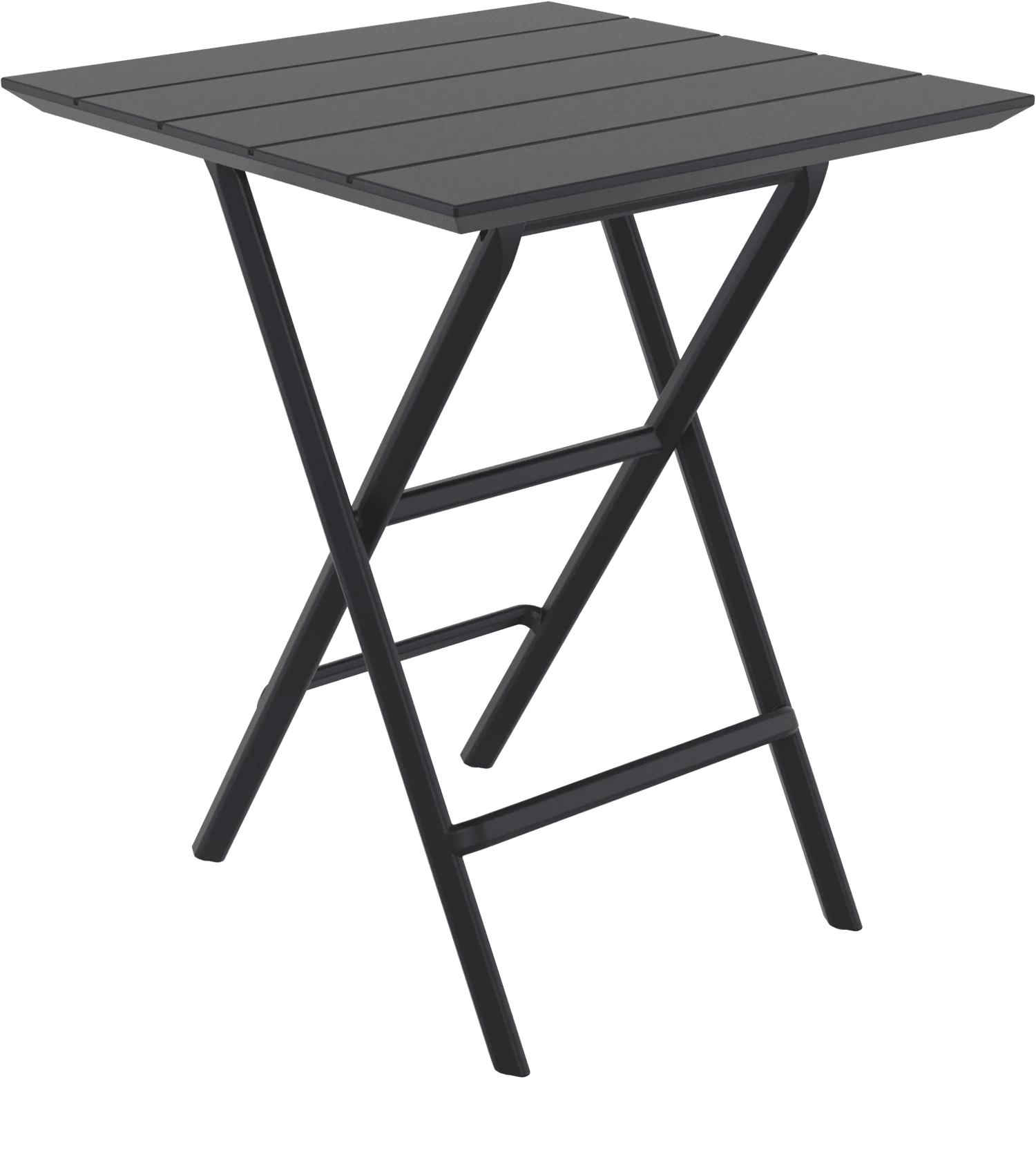 Siesta Helen Folding Table Square Black | Office Furniture Designs