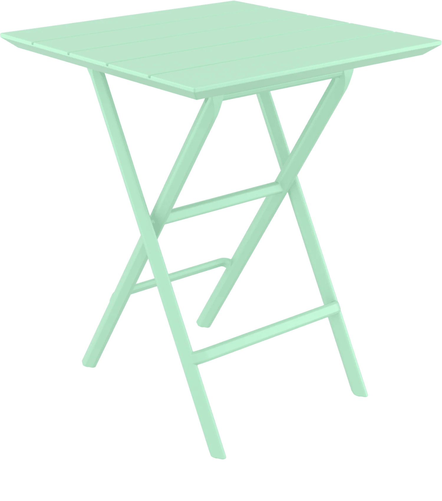 Siesta Helen Folding Table Square Opaline Green | Office Furniture Designs