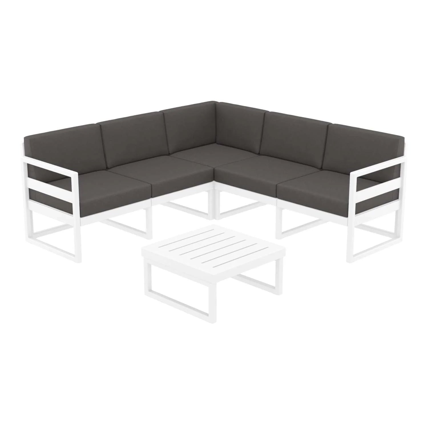 Siesta HQ Fabric Cushion (for Mykonos Lounge) Anthracite Corner back rest | Office Furniture Designs