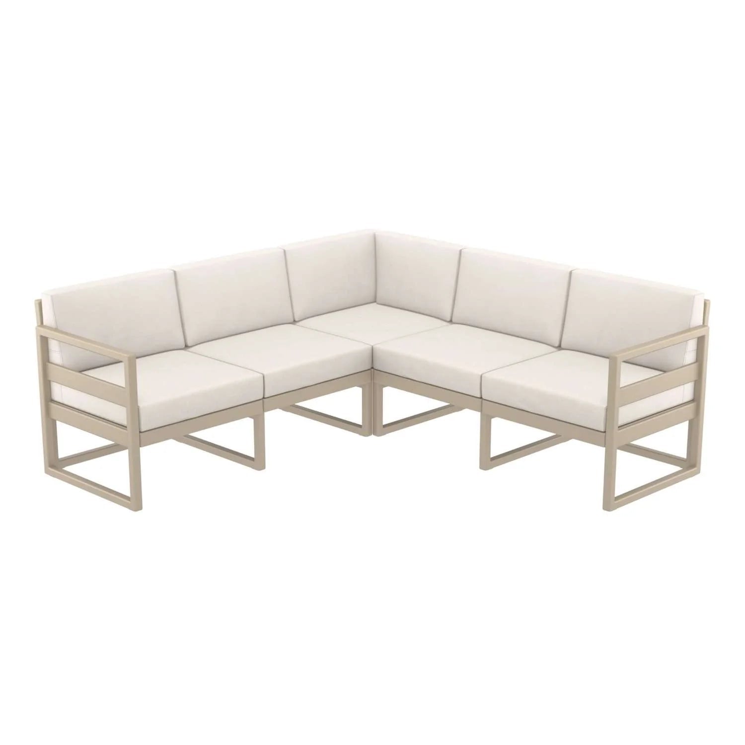 Siesta HQ Fabric Cushion (for Mykonos Lounge) Beige Corner back rest | Office Furniture Designs