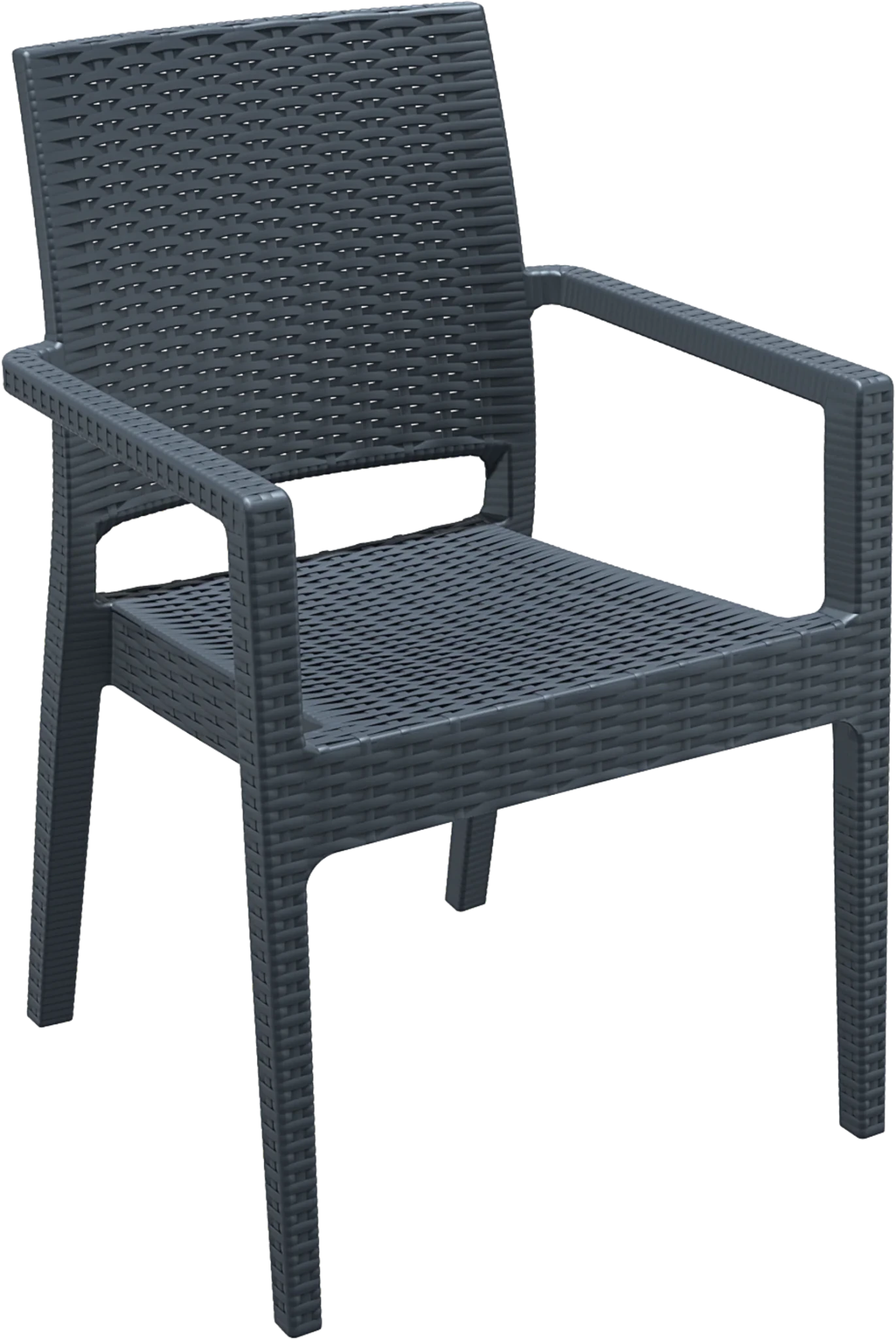 Siesta Ibiza Armchair Anthracite None | Office Furniture Designs