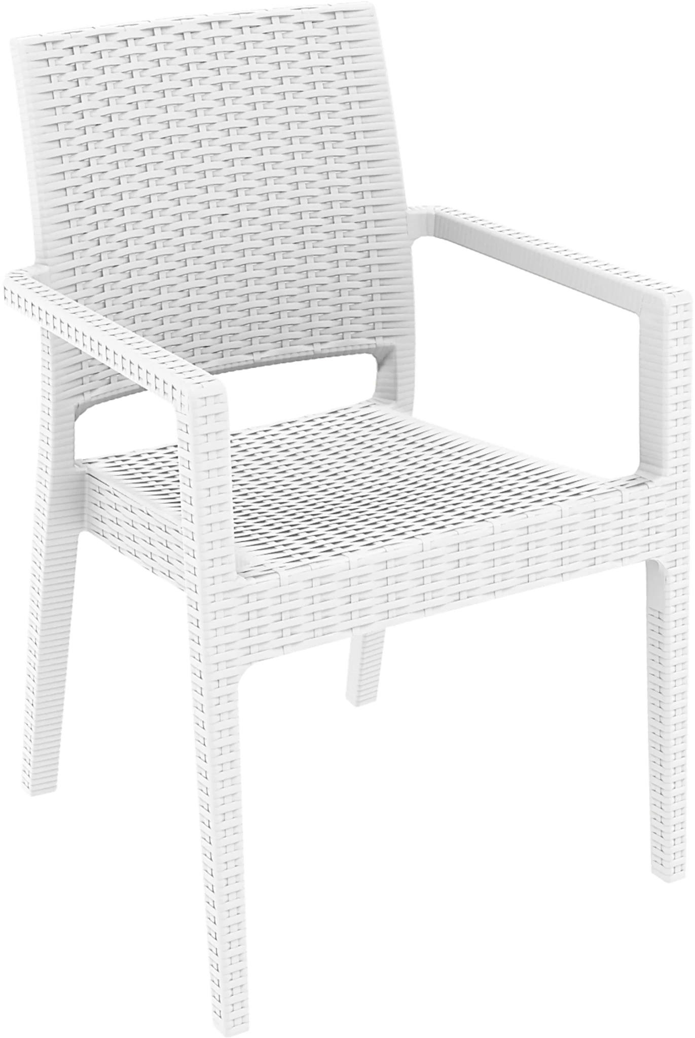Siesta Ibiza Armchair White None | Office Furniture Designs