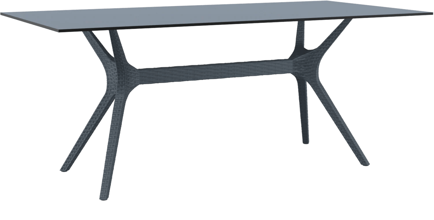 Siesta Ibiza Table 180 Anthracite | Office Furniture Designs