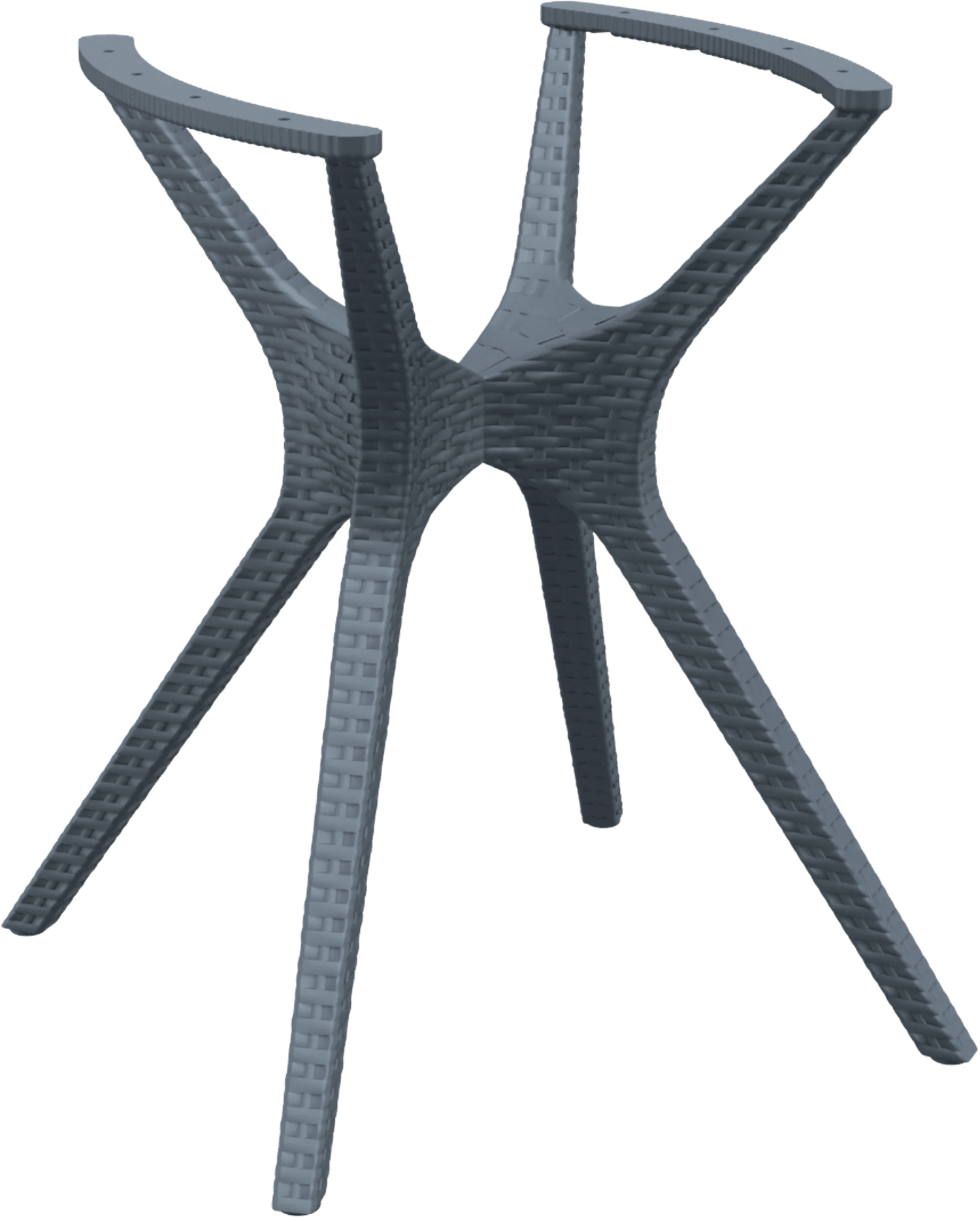Siesta Ibiza Table Legs Small Anthracite | Office Furniture Designs