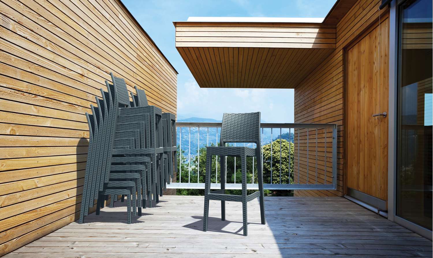 Siesta Jamaica Barstool Anthracite | Office Furniture Designs