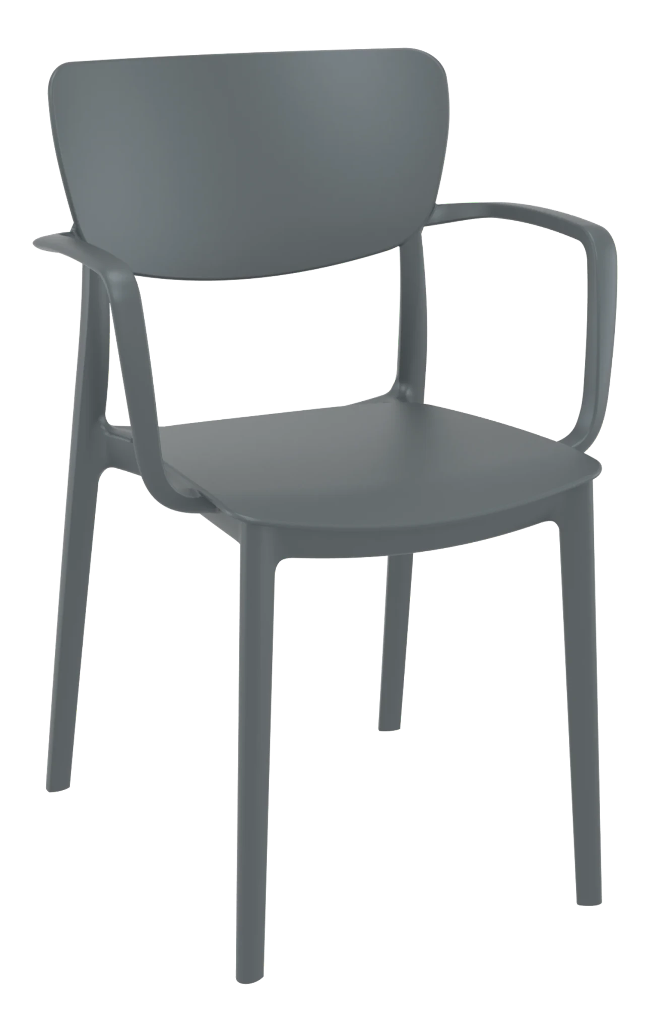 Siesta Lisa Armchair Anthracite | Office Furniture Designs