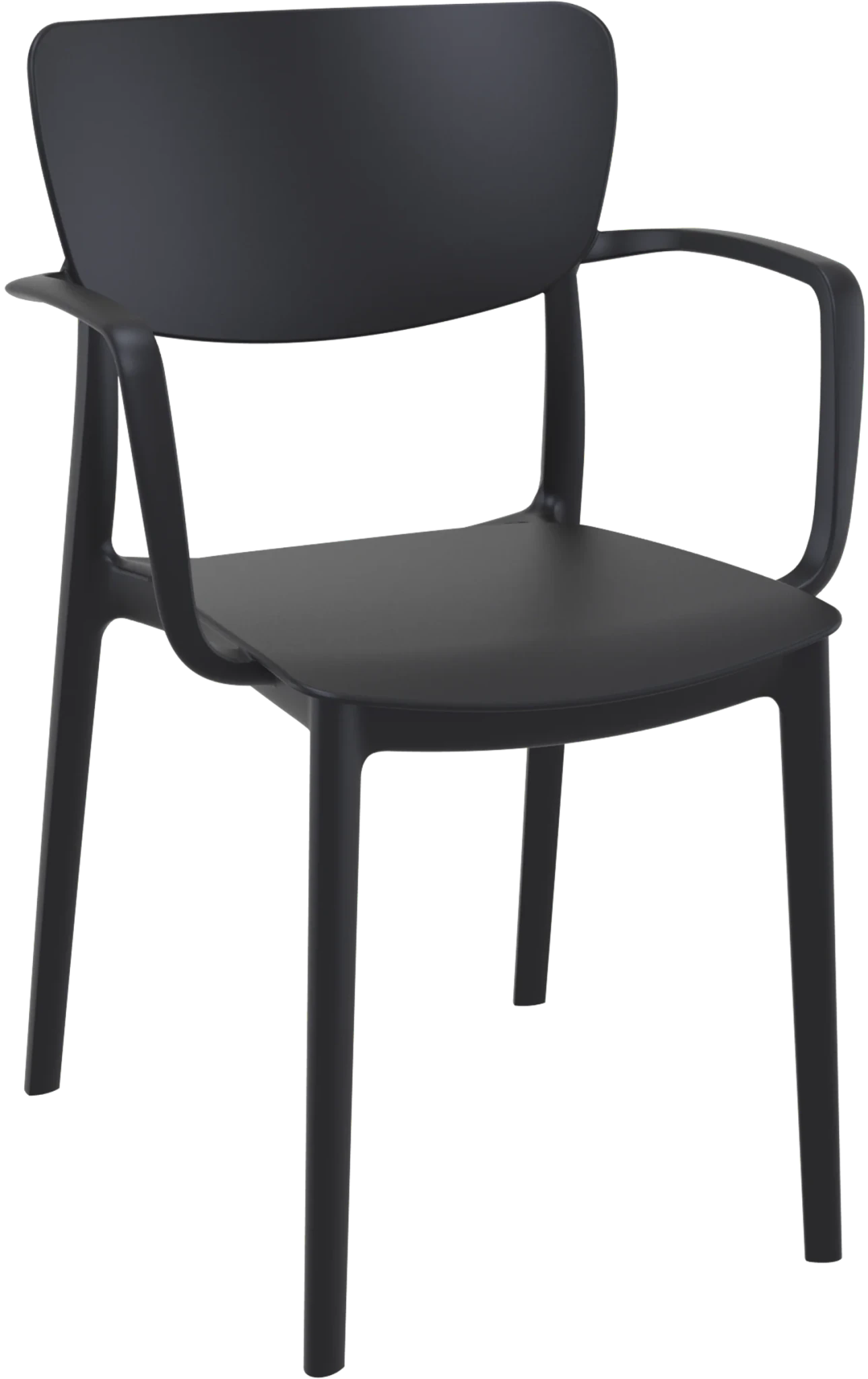 Siesta Lisa Armchair Black | Office Furniture Designs