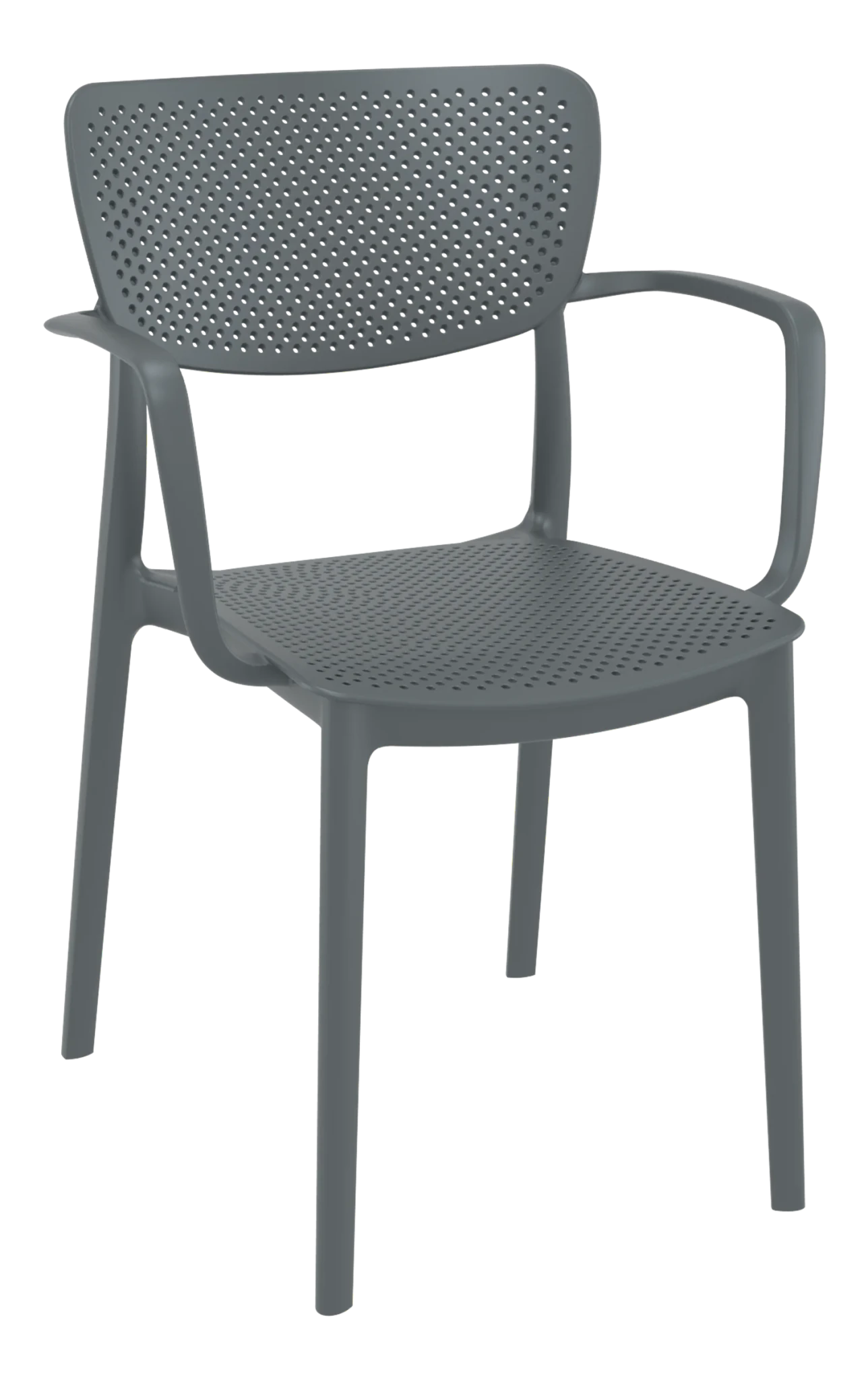 Siesta Loft Armchair Anthracite | Office Furniture Designs