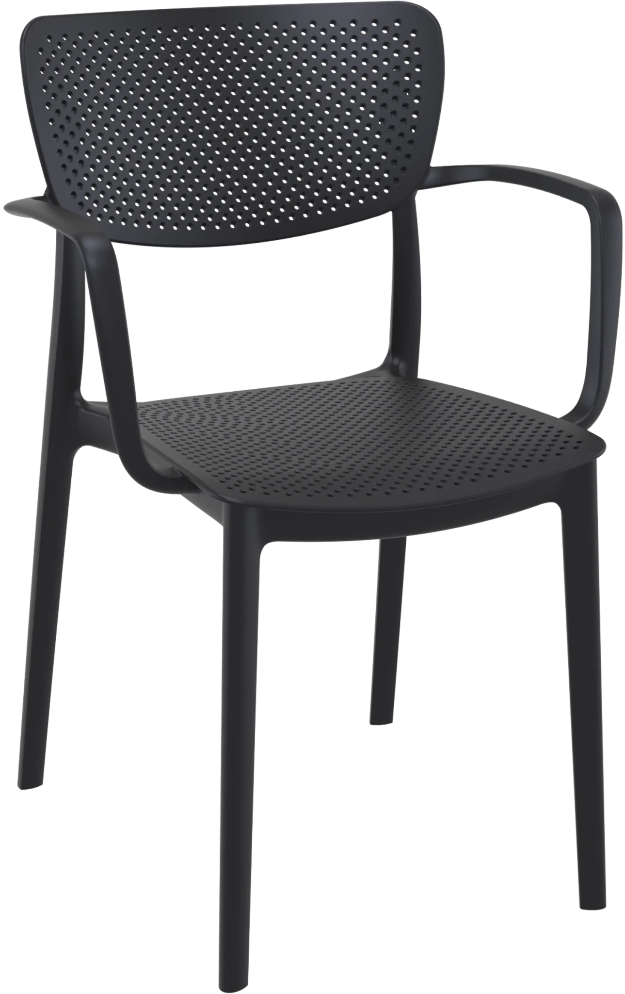 Siesta Loft Armchair Black | Office Furniture Designs